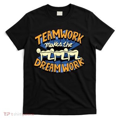 Funny Horror Movie Halloween Team Work Make Dream Centipede T-Shirt