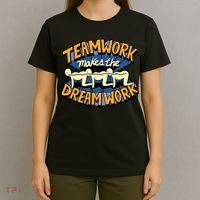 Funny Horror Movie Halloween Team Work Make Dream Centipede T-Shirt thumb 4