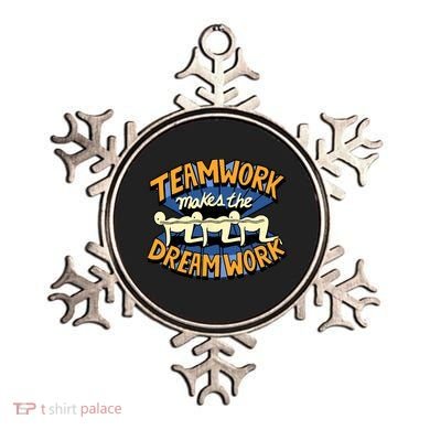 Funny Horror Movie Halloween Team Work Make Dream Centipede Ornament