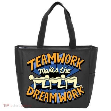 Funny Horror Movie Halloween Team Work Make Dream Centipede Tote Bag