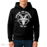 Funny Heavy Metal Band Fan Gift Metalhead Funny Black Goth Style Gift Kids Hoodie thumb 4