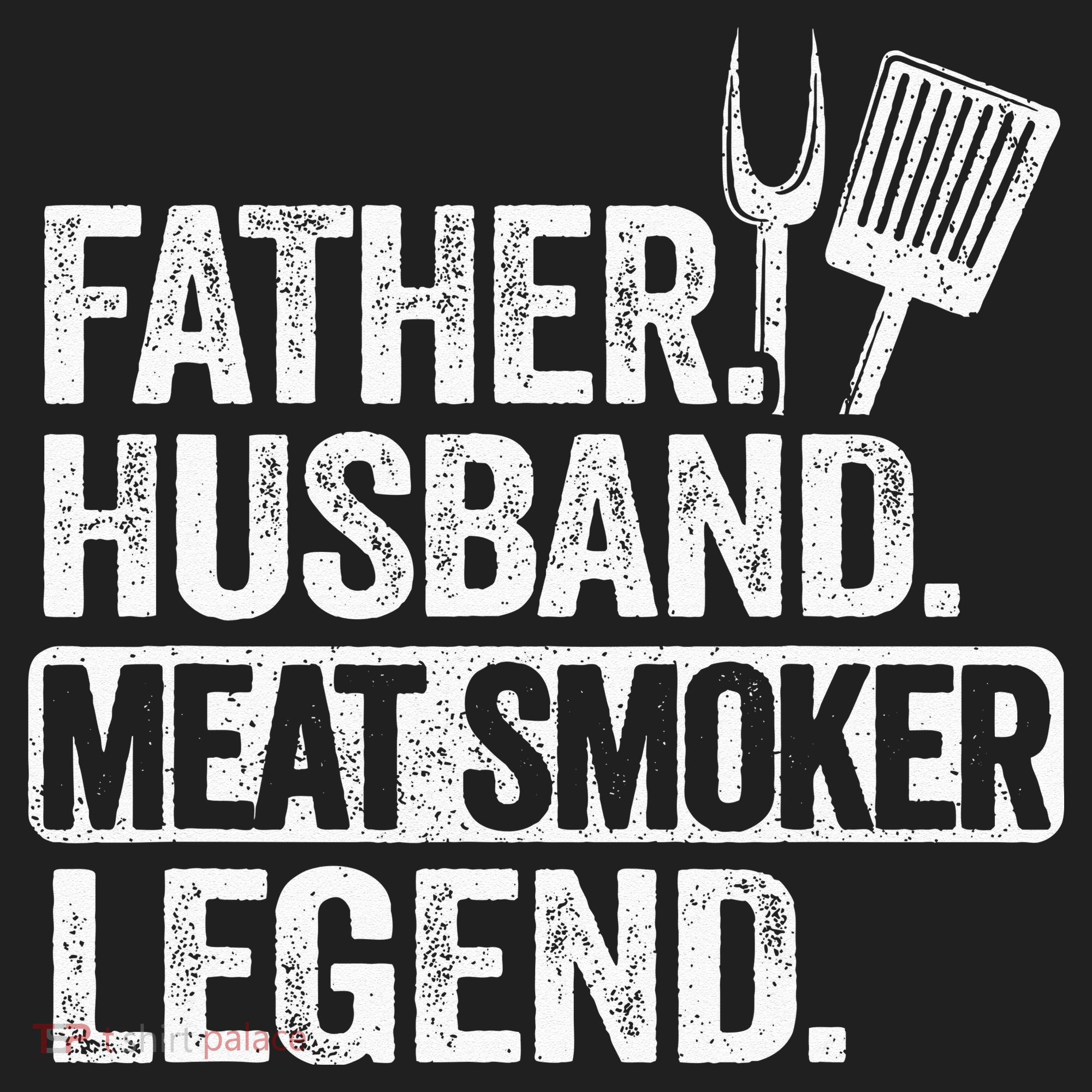 Father Husband Meat Smoker Legend Grilling Dad Meat Smoking Beanie