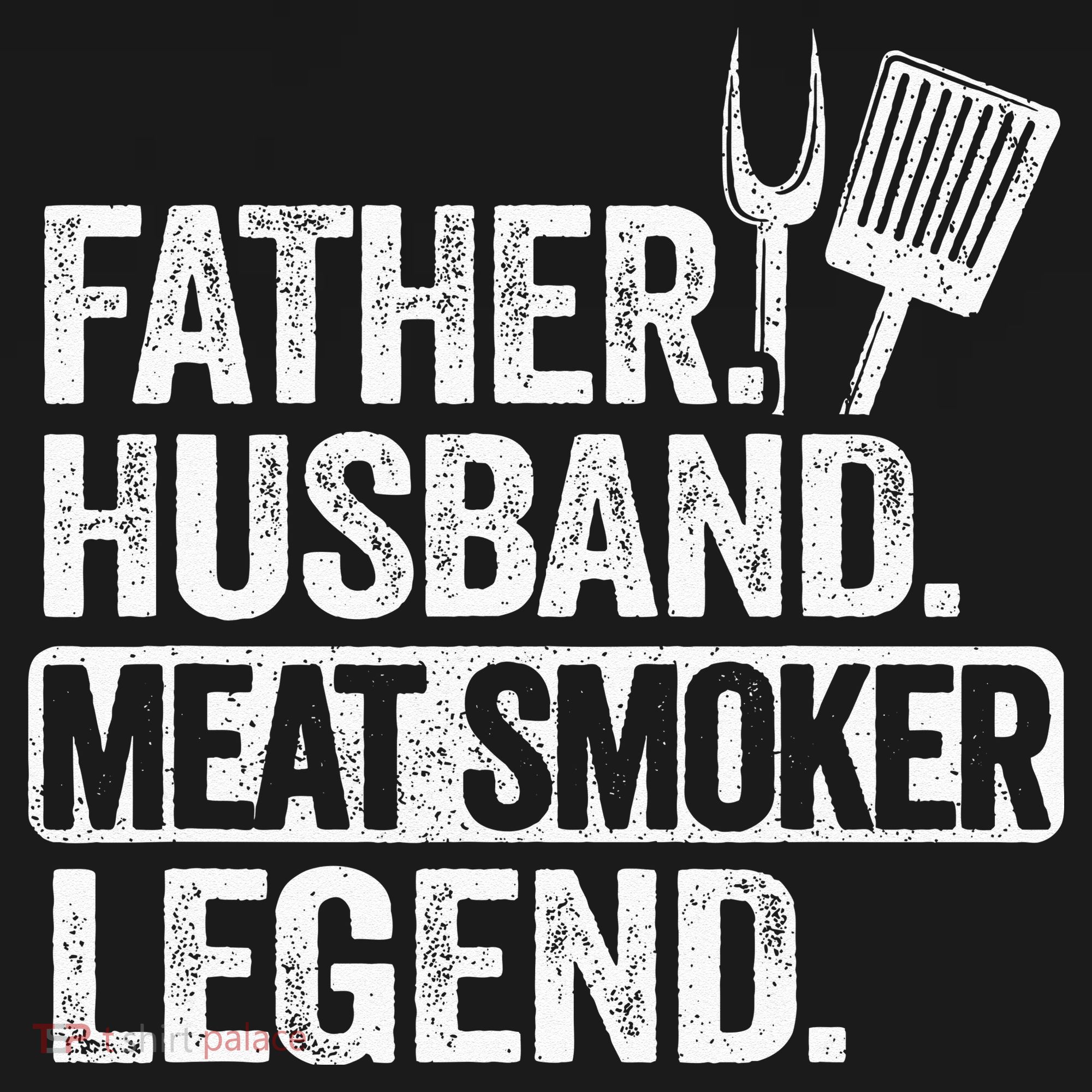 Father Husband Meat Smoker Legend Grilling Dad Meat Smoking Ornament