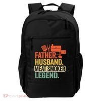 Father Husband Meat Smoker Legend Grilling Dad Meat Smoking Backpack thumb 0
