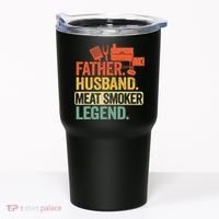 Father Husband Meat Smoker Legend Grilling Dad Meat Smoking Tumbler thumb 0