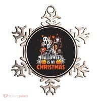Funny Horror Movies Characters Halloween Is My Christmas Ornament thumb 0