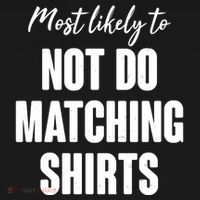 Funny Holiday Most Likely To Not Do Matching Shirts Women's Hoodie thumb 2