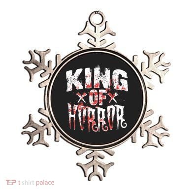 Funny Horror Movie Gift Scary King Of Horror Ornament