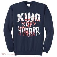 Funny Horror Movie Gift Scary King Of Horror Sweatshirt thumb 0