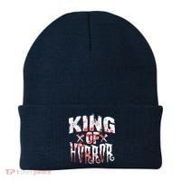 Funny Horror Movie Gift Scary King Of Horror Beanie thumb 0