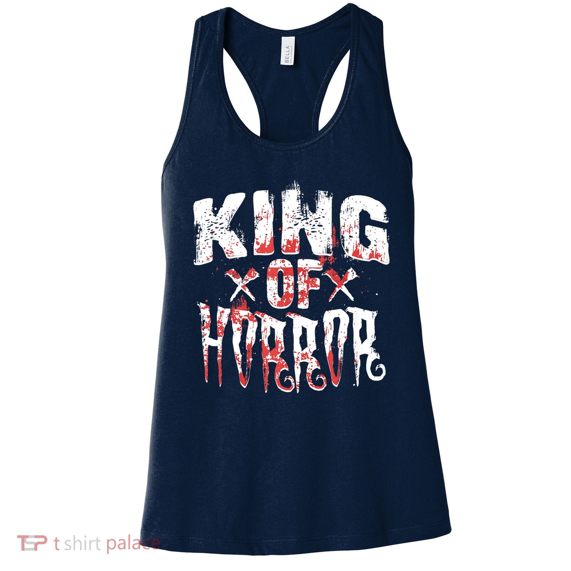 Funny Horror Movie Gift Scary King Of Horror Women's Tank Top