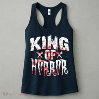 Funny Horror Movie Gift Scary King Of Horror Women's Tank Top thumb 3