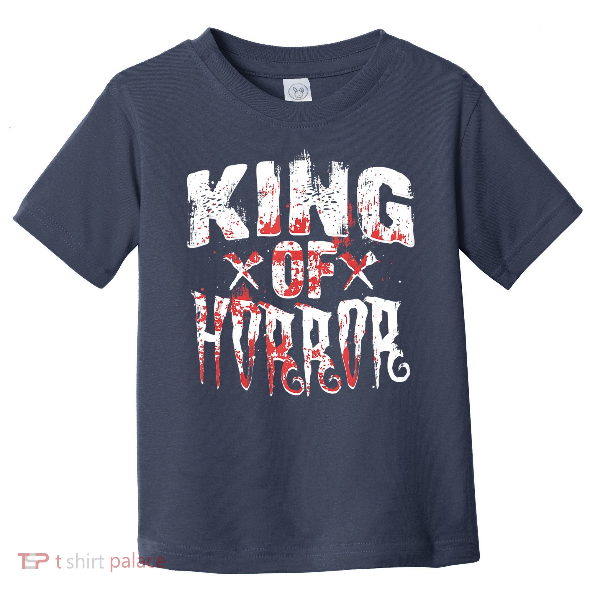 Funny Horror Movie Gift Scary King Of Horror Toddler T-Shirt
