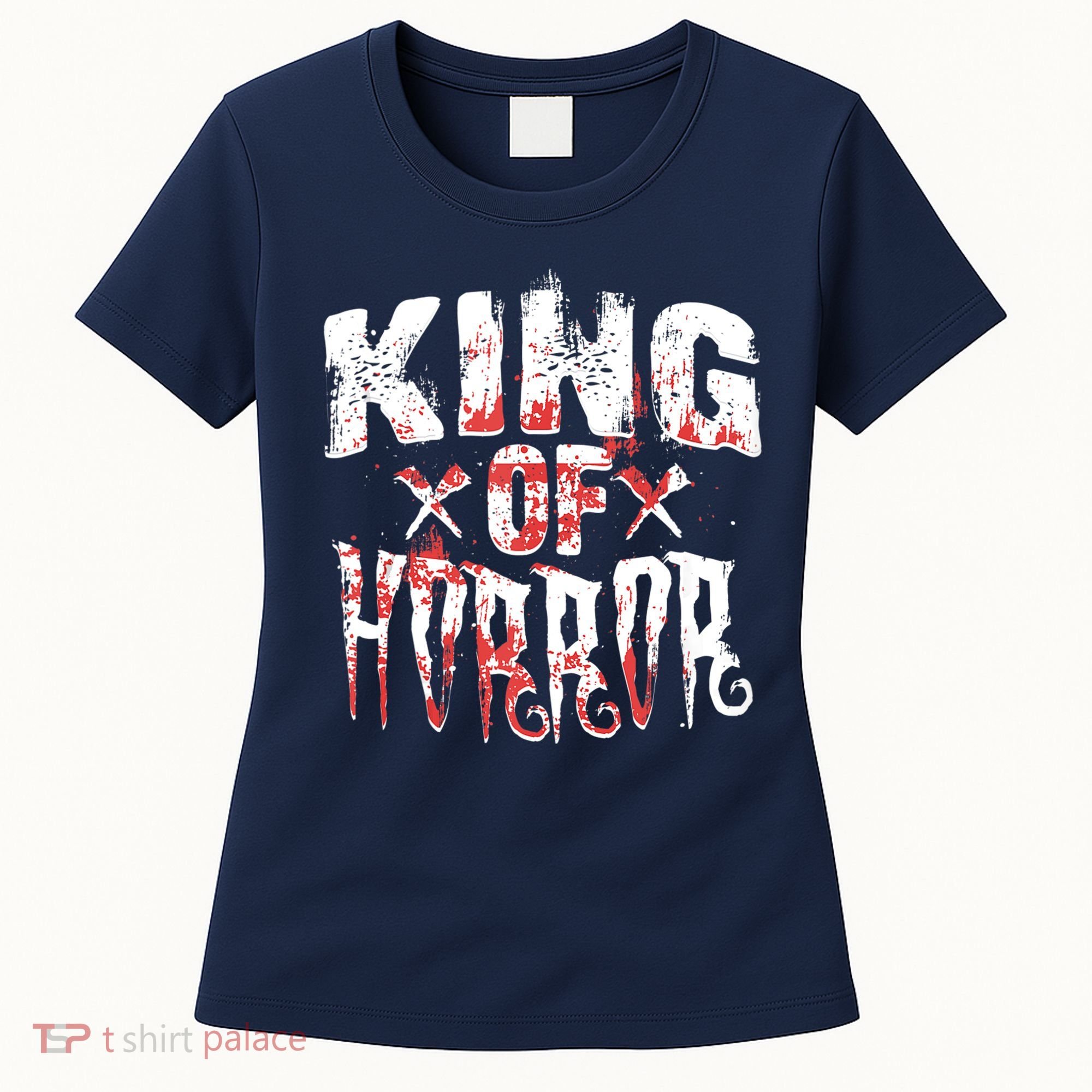 Funny Horror Movie Gift Scary King Of Horror Women's T-Shirt