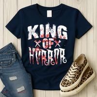 Funny Horror Movie Gift Scary King Of Horror Women's T-Shirt thumb 3
