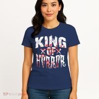 Funny Horror Movie Gift Scary King Of Horror Women's T-Shirt thumb 4
