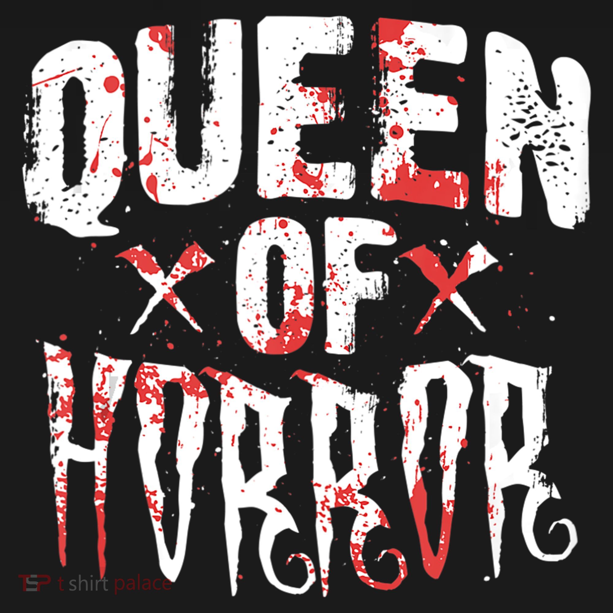 Funny Horror Movie Gift Scary Queen Of Horror Ornament