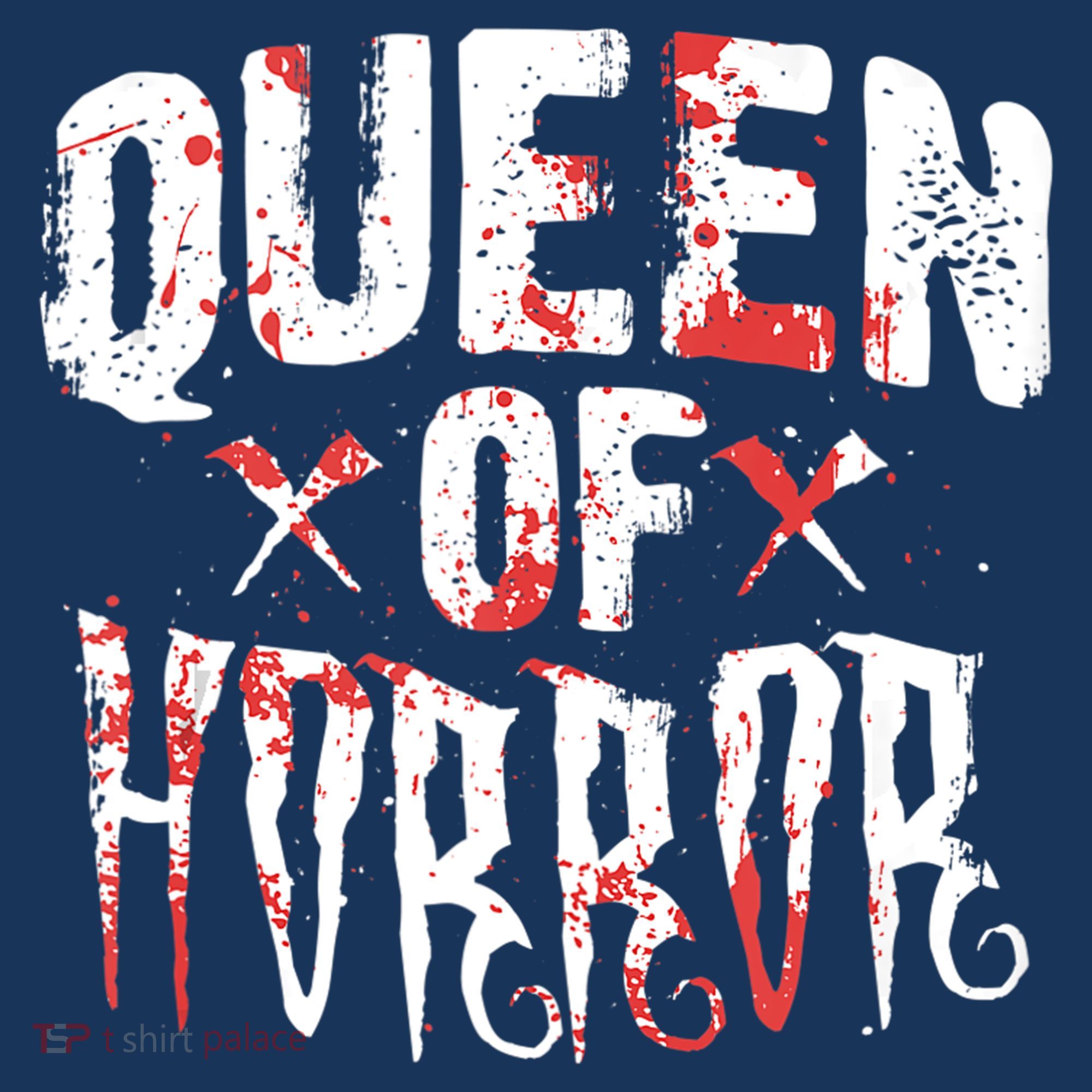 Funny Horror Movie Gift Scary Queen Of Horror Women's Hoodie