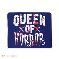 Funny Horror Movie Gift Scary Queen Of Horror Mousepad thumb 0