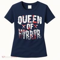Funny Horror Movie Gift Scary Queen Of Horror Women's T-Shirt thumb 0