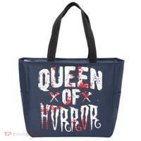 Funny Horror Movie Gift Scary Queen Of Horror Tote Bag thumb 0