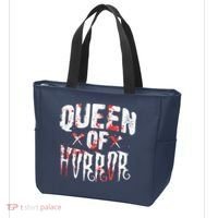 Funny Horror Movie Gift Scary Queen Of Horror Tote Bag thumb 3