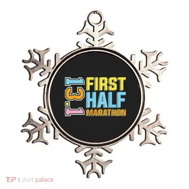 First Half Marathon 131 Trail Runner Training Half Marathon Ornament