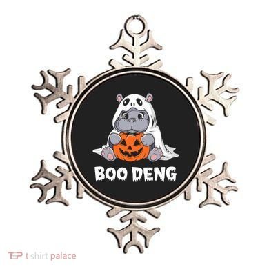 Funny Halloween Moo Deng Baby Hippo Boo Deng Ghost Costume Ornament