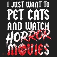 Cats Horror Movie Fan Halloween Horror Cat Lover Gifts Beanie thumb 2
