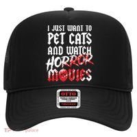 Cats Horror Movie Fan Halloween Horror Cat Lover Gifts Hat thumb 0