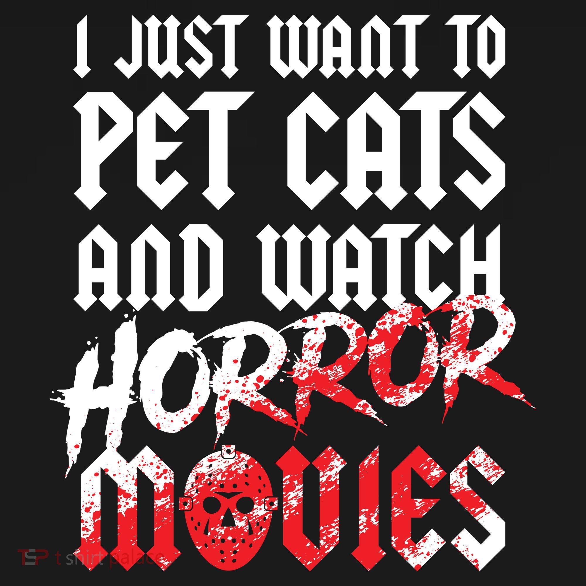 Cats Horror Movie Fan Halloween Horror Cat Lover Gifts Tank Top