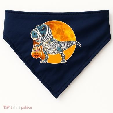 Funny Halloween Mummy TRex USA-Made Doggie Bandana