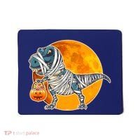 Funny Halloween Mummy TRex Mousepad thumb 0