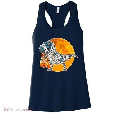 Funny Halloween Mummy TRex Women's Tank Top