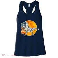 Funny Halloween Mummy TRex Women's Tank Top thumb 0