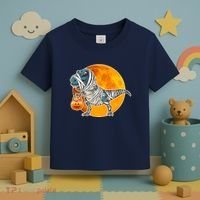Funny Halloween Mummy TRex Toddler T-Shirt thumb 3