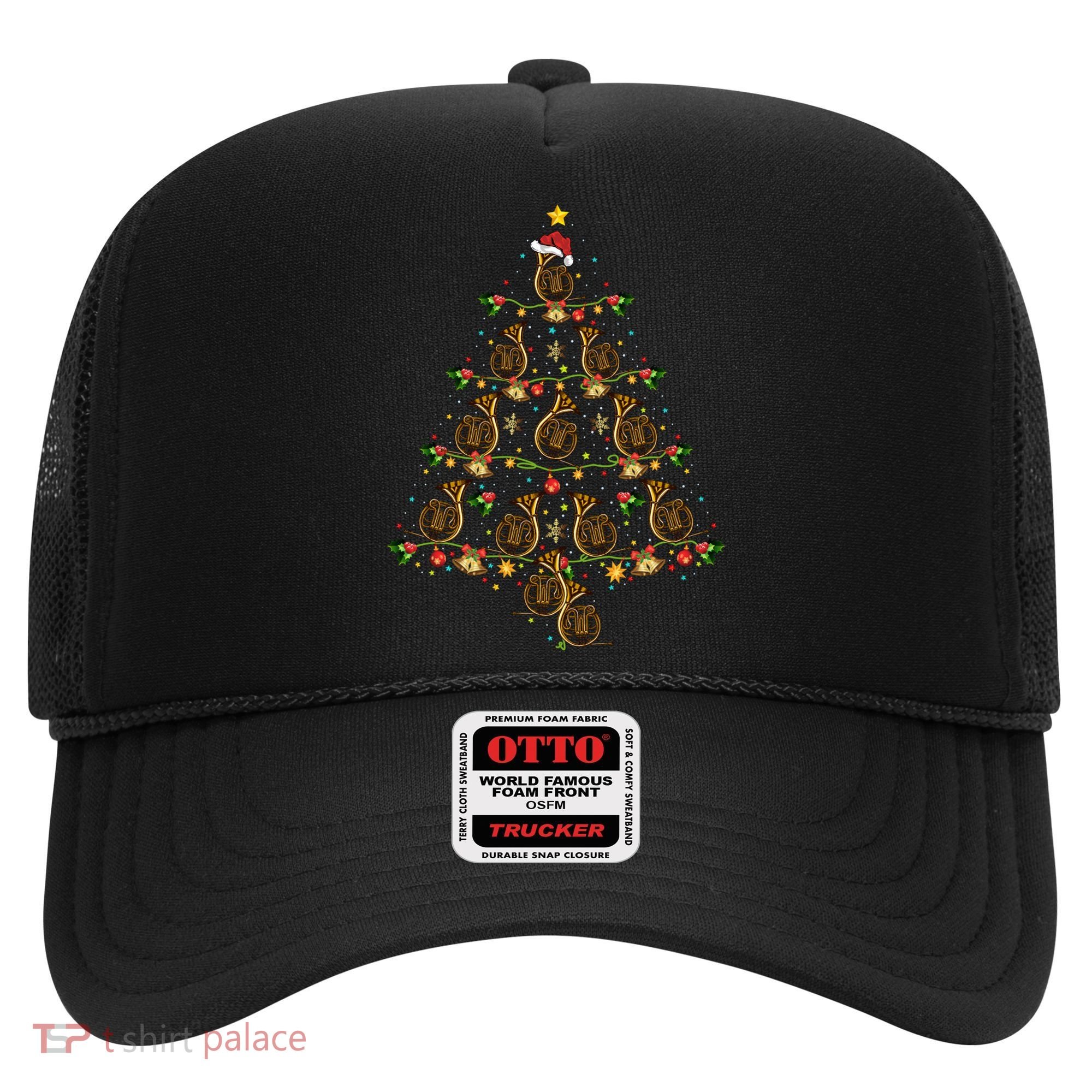 French Horn Music Lover Xmas Gift French Horn Christmas Tree Great Gift Hat