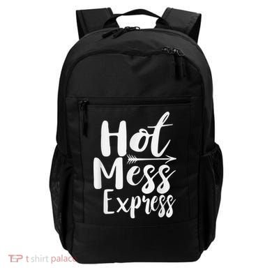 Funny Hot Mess Express Life Status Backpack