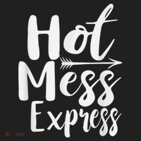 Funny Hot Mess Express Life Status Tumbler thumb 3