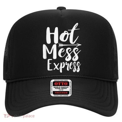 Funny Hot Mess Express Life Status Hat