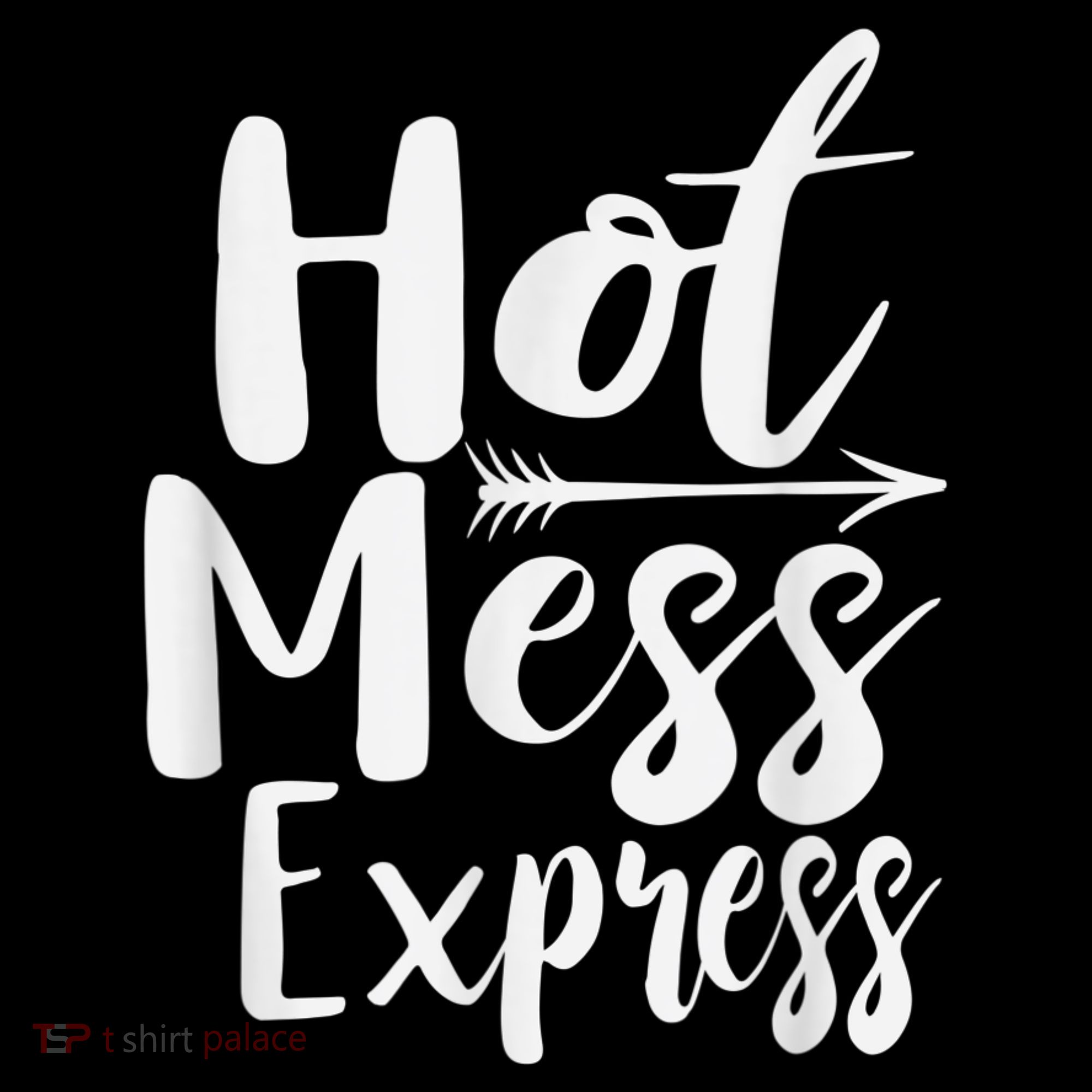 Funny Hot Mess Express Life Status Tank Top