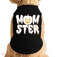 Funny Halloween Momster Monster Doggie Tank thumb 0