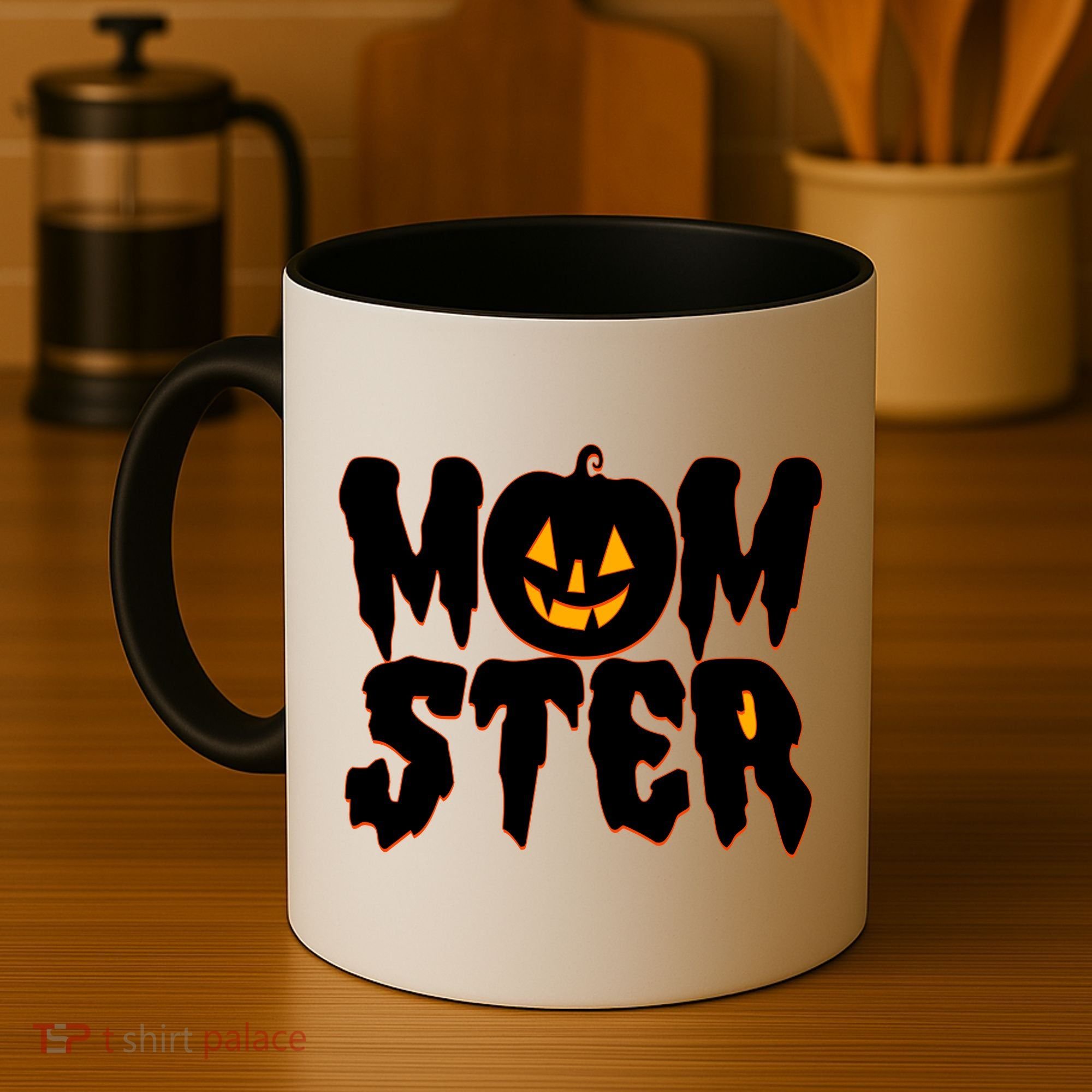 Funny Halloween Momster Monster Coffee Mug
