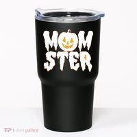 Funny Halloween Momster Monster Tumbler thumb 0