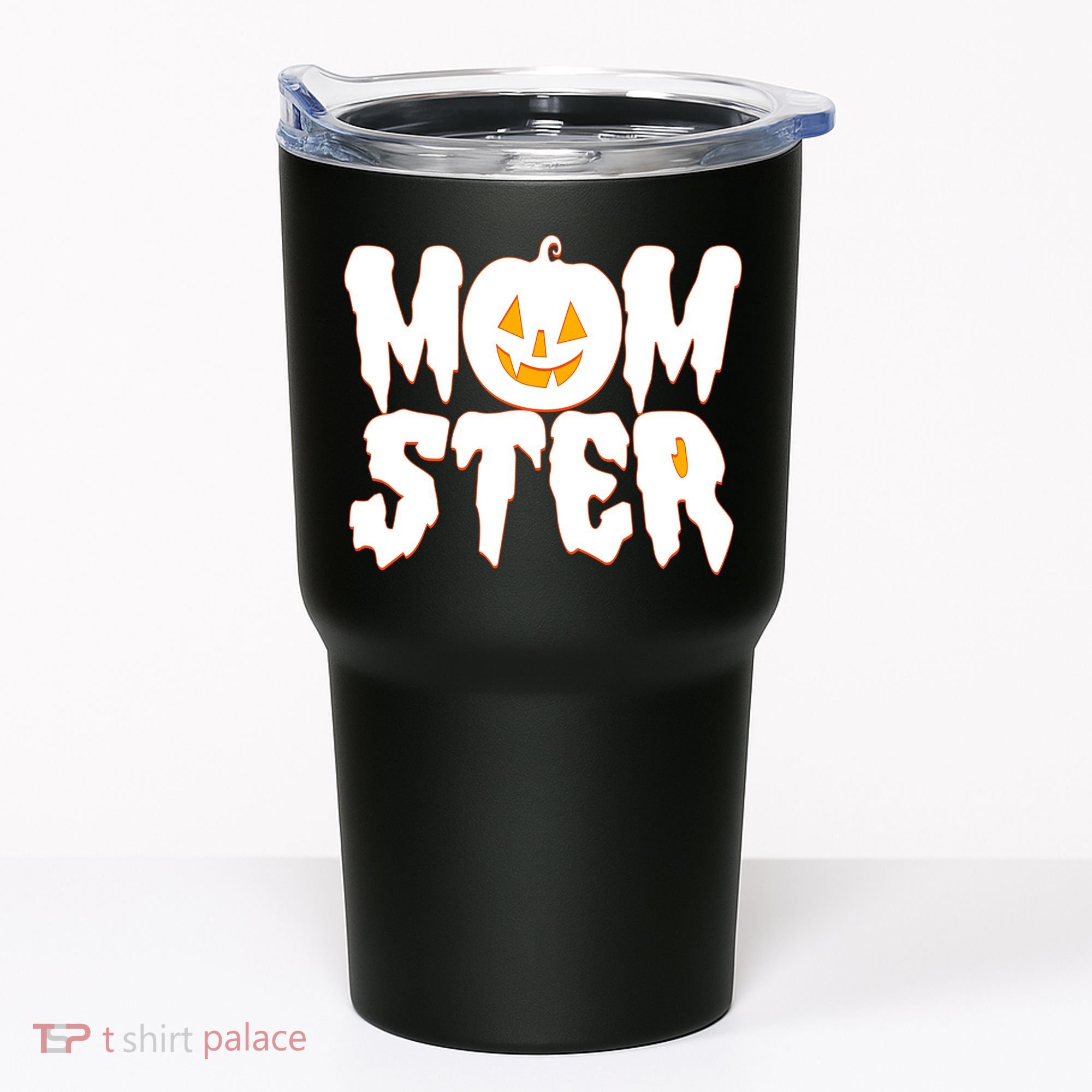 Funny Halloween Momster Monster Tumbler