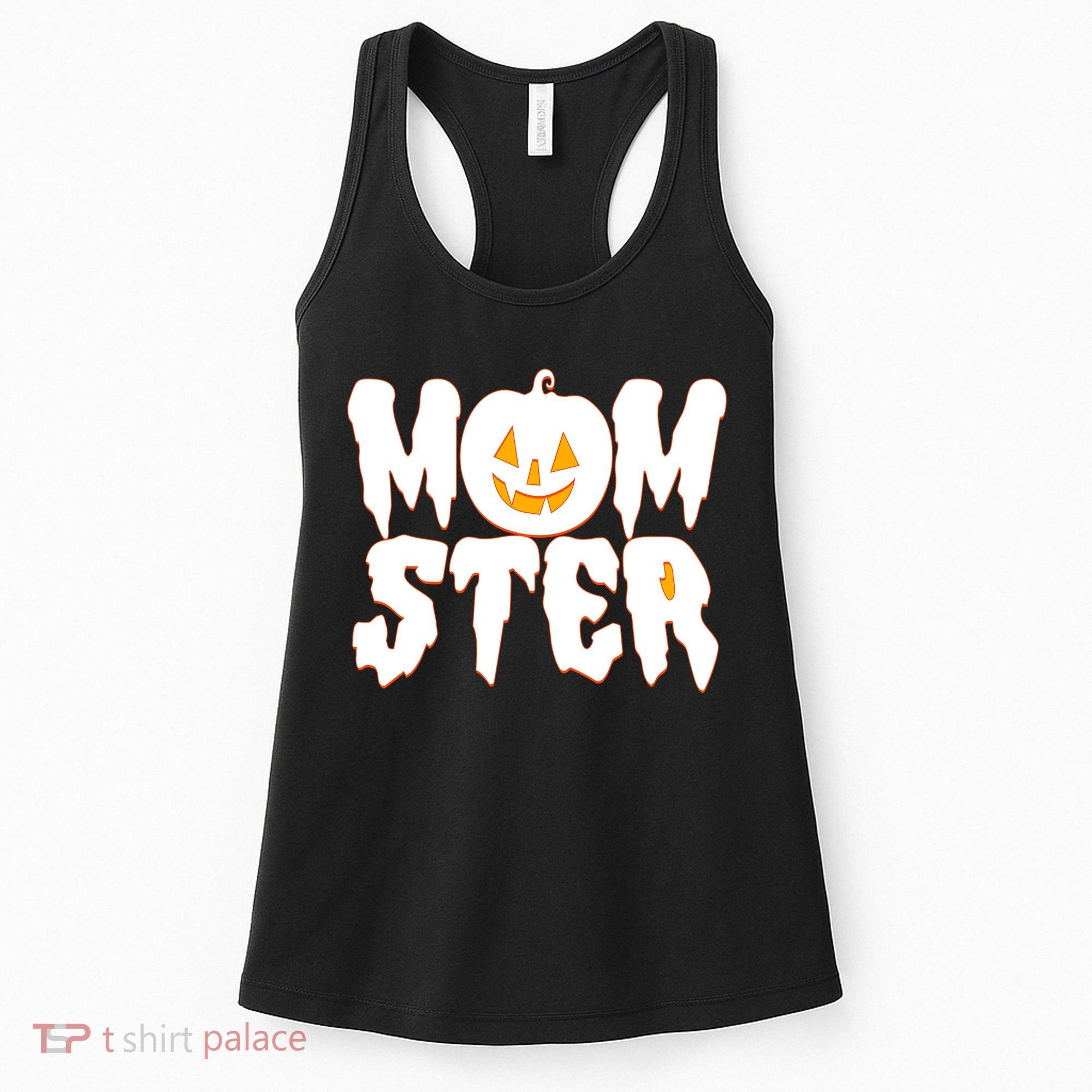 Funny Halloween Momster Monster Women's Tank Top