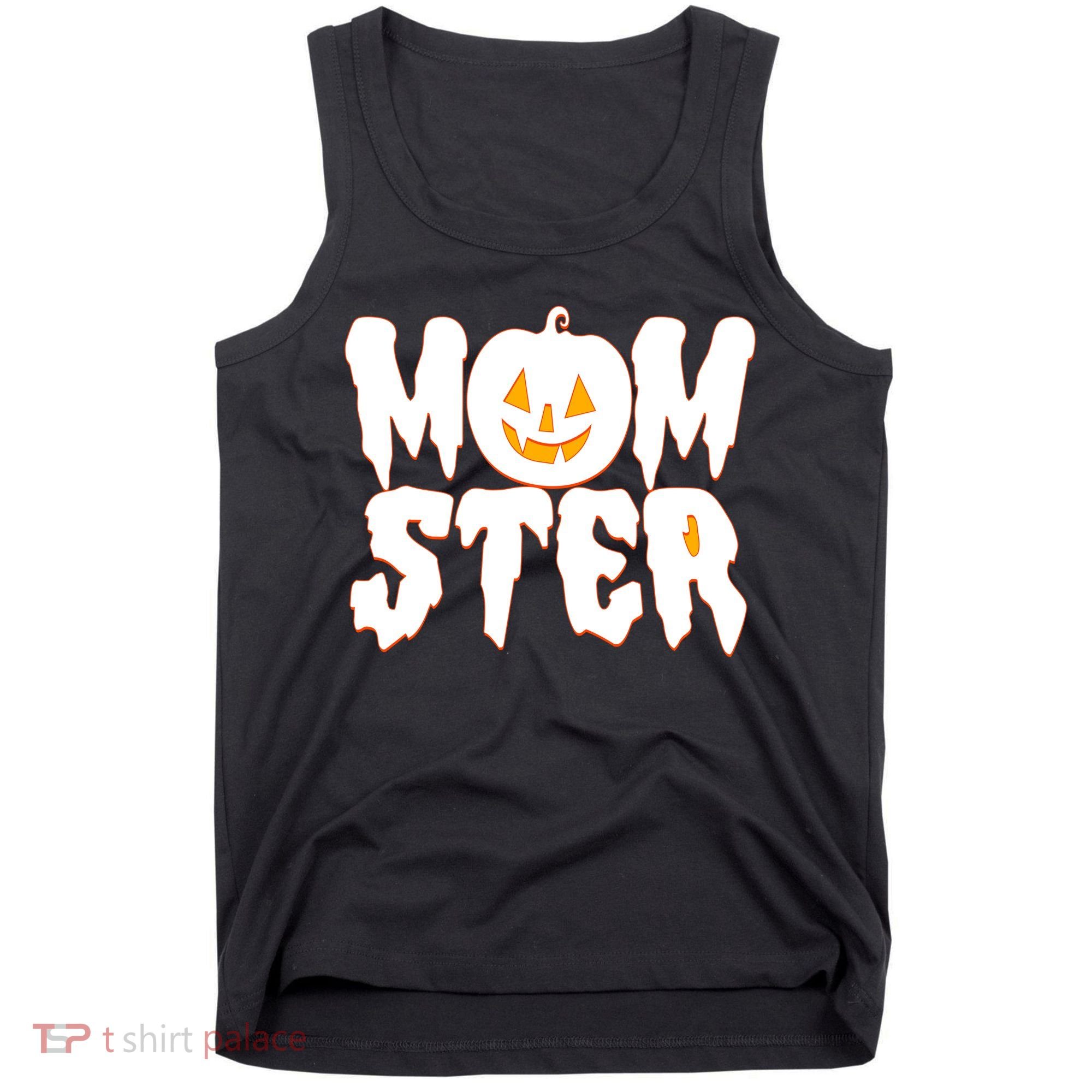 Funny Halloween Momster Monster Tank Top