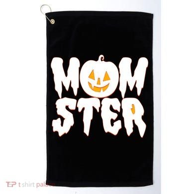 Funny Halloween Momster Monster Golf Towel