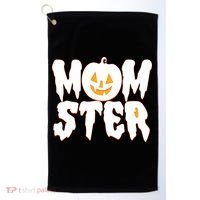 Funny Halloween Momster Monster Golf Towel thumb 0