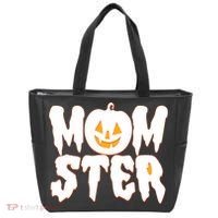 Funny Halloween Momster Monster Tote Bag thumb 0